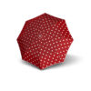 Moteriškas skėtis Knirps T200 Duomatic, raudona, išskleistas
