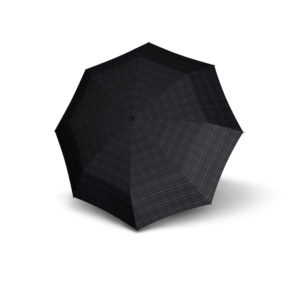 Vyriškas skėtis Knirps T200 Duomatic, languotas, išskleistas