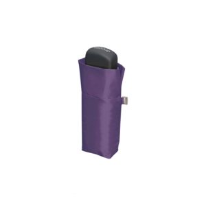 Moteriškas skėtis Doppler Fiber Handy Uni, violetinė, suskleistas