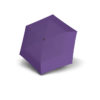 Moteriškas skėtis Doppler Fiber Handy Uni, violetinė, išskleistas