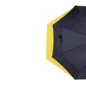 Unisex skėtis Doppler Fiber Move, mėlyna ir geltona, pusė