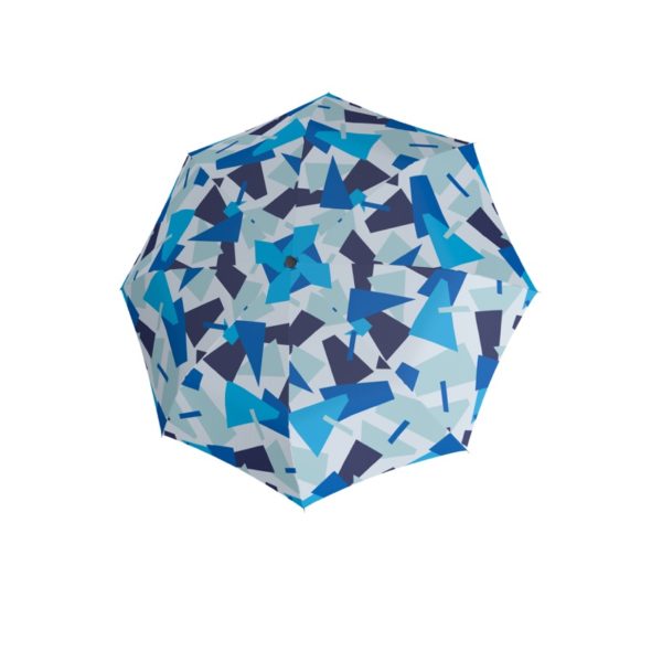 Moteriškas skėtis Doppler Automatic Crush mėlynas kupolas