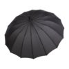 Unisex skėtis Doppler Natural Liverpool juodas atidarytas