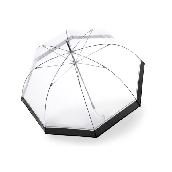 Moteriškas skėtis Knirps Transparent Hyperion permatomo skėčio kupolas