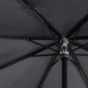 Unisex skėtis, Knirps T400 X-Large, dviems žmonėms, juodas