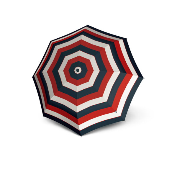 Moteriškas skėtis Knirps T010 Stripe Red