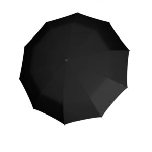 Unisex skėtis, Knirps T.771 Black juodas prabangus skėtis