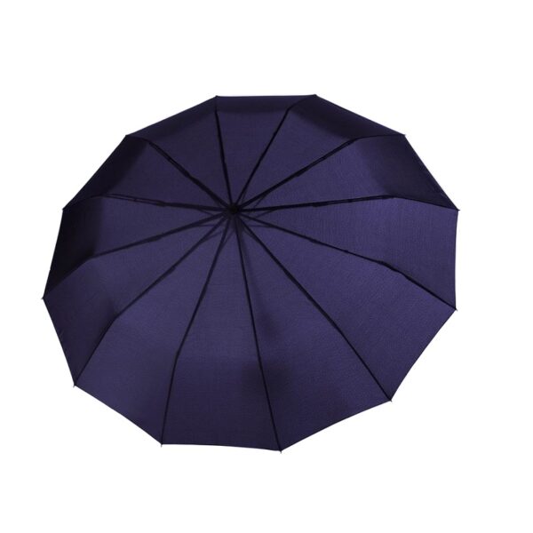 Universalus skėtis Doppler Fiber Major mėlynas skėtis su patogia rankena