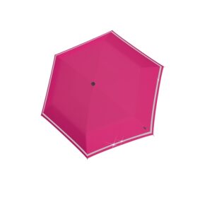 Vaikiškas skėtis Knirps Rookie Flamingo su šviesą atspindinčia juostele