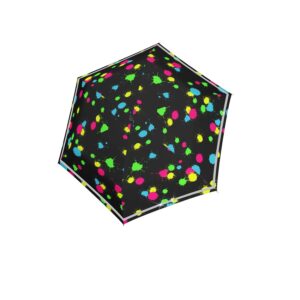 Vaikiškas skėtis Knirps Rookie Bubble Bust su šviesą atspindinčia juostele