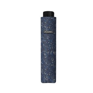 Skėtis Doppler Fiber Havanna Mini Spotlight Blue - kompaktiškas skėtis