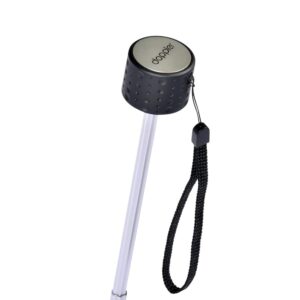 Skėtis Doppler Fiber Havanna Mini juodas - kompaktiškas skėtis - Image 4
